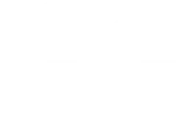 White quotation marks on black background